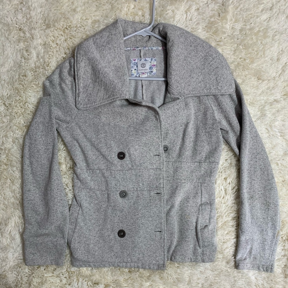 Element pea coat jacket 🧥 size: Large